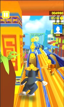 Subway jerry Surfer Tom游戏截图4