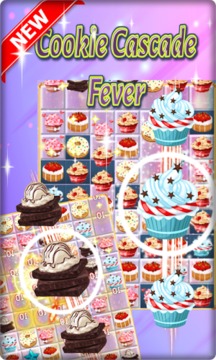Gems Cookie Cascade New Deluxe游戏截图4