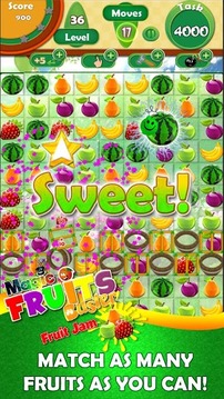 Magic Fruit Buster-Fruit Jam游戏截图5