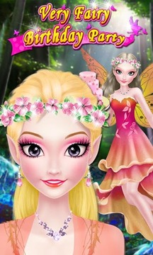 Fairy Girls Birthday Makeover游戏截图3