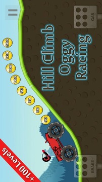 Hill Climb Oggy Racing游戏截图5
