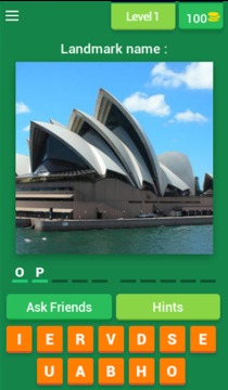 Landmarks City Easy Quiz游戏截图1
