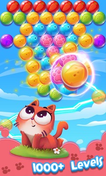 Bubble cat Pop游戏截图2