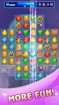 Gems Crush match 3 free Games游戏截图5