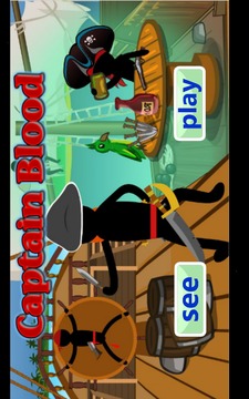 Stickman Captain Blood游戏截图1