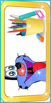 Kids Coloring Books for Oggy ツ游戏截图1