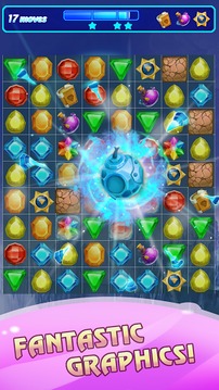 Gems Crush match 3 free Games游戏截图4