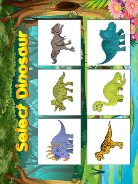 恐龙着色为孩子们游戏截图3