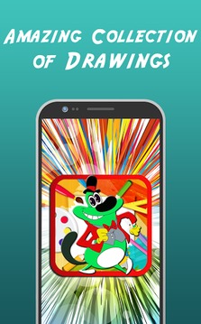 Coloring World Of Oggy游戏截图1