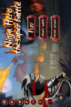 Ninja Hero - The Super Battle游戏截图1