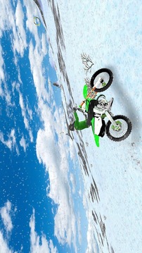 Motocross Racing: stunt winter游戏截图2