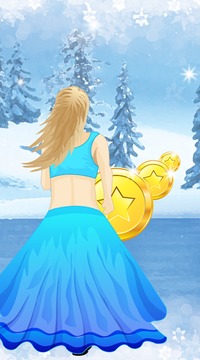 Frozen Princess Run游戏截图1