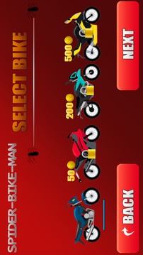 Spider Motocross Race游戏截图1