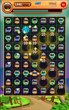Match 3 Tayo Bus Game游戏截图4