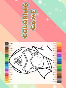 Coloring Pages for The Rangers游戏截图2