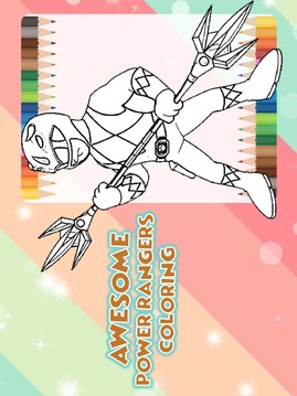 Coloring Pages for The Rangers游戏截图1