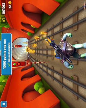 Subway turtle surf: legend游戏截图2