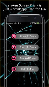 Broken Screen Prank: Craked游戏截图1