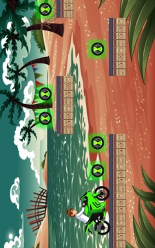 Ben Jungle MotorBike Worlds游戏截图1