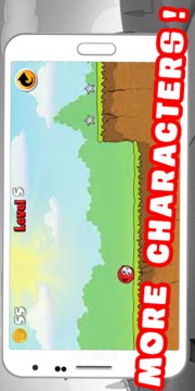 Darkagee red ball 4,,advetword游戏截图3