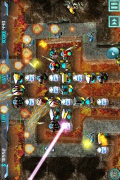 银河机器人防御游戏截图4