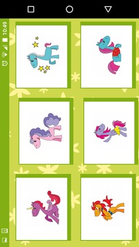 Animated, Live coloring Pony游戏截图2