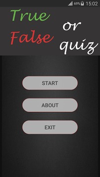 True or False Quiz游戏截图1