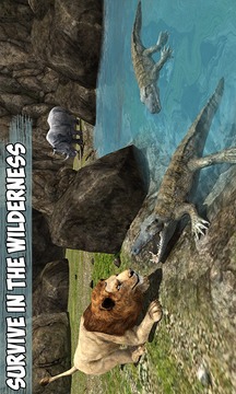 Angry Lion Jungle Survival 3D游戏截图3