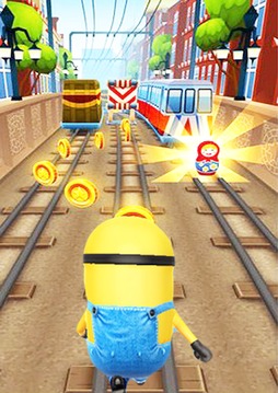 Subway Minion Banana Rush游戏截图2