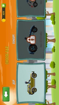 Up Hill Climb Racing游戏截图3