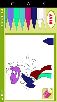 Animated, Live coloring Pony游戏截图4