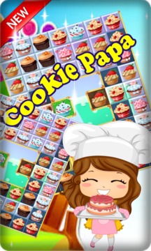 Cookie Papa Deluxe Match New 3游戏截图2