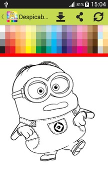Coloring Book Despicаblе游戏截图5