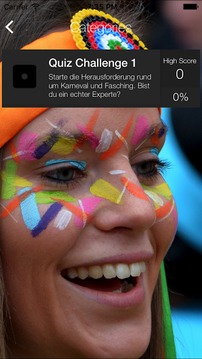 Karneval & Fasching Quiz App游戏截图1