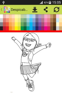 Coloring Book Despicаblе游戏截图4