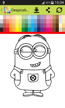 Coloring Book Despicаblе游戏截图1