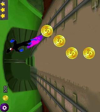 Subway Stickman Run Surfer游戏截图2