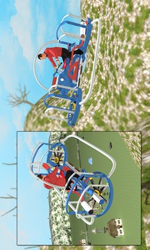 Flying Hovercraft Bike 3D游戏截图3