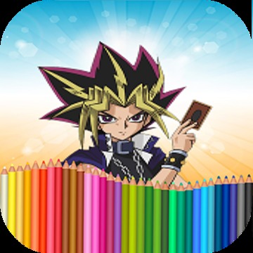 YO JI OH coloring kids游戏截图1