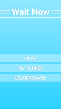 Wait Now - reaction time test游戏截图1