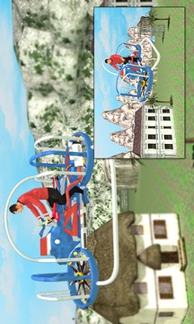 Flying Hovercraft Bike 3D游戏截图4