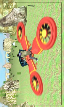 Flying Hovercraft Bike 3D游戏截图1