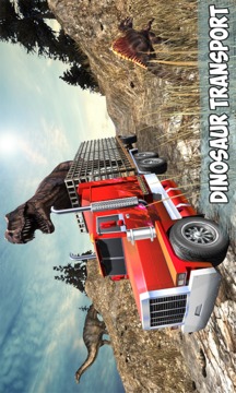 Angry Dino Offroad Transporter游戏截图1