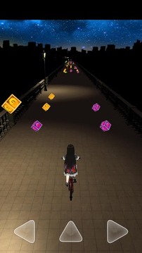单车少女之夜色街灯游戏截图5