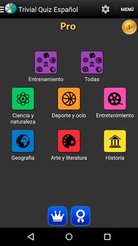 Trivial Quiz Español Preguntas游戏截图1