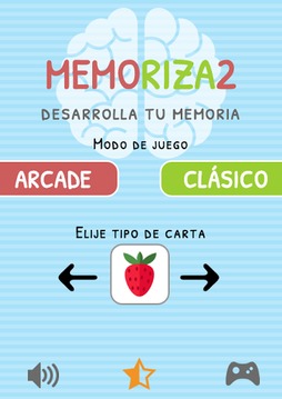 MEMORIZA2 - Juego de memoria游戏截图1