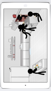 Stickman Death Kitchen游戏截图2