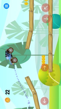 Monster Truck Hill Racing Game游戏截图1