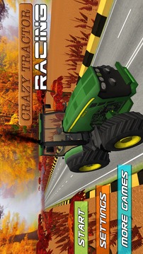 Crazy Tractor Racing游戏截图1