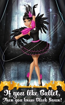 Black Swan Ballerina Dress Up游戏截图1